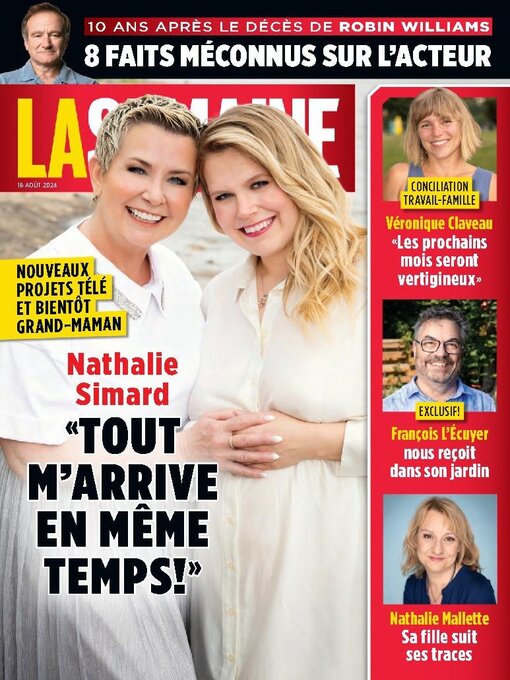 Title details for La Semaine by TVA Publications Inc. - Available